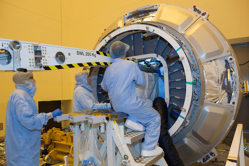 Illustration for article titled Watch the Cygnus Get Ready for Its First Post-Explosion Cargo Run to the Space Station